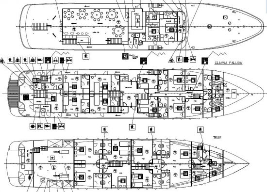 MS Adriatic Princess - Deck Plan