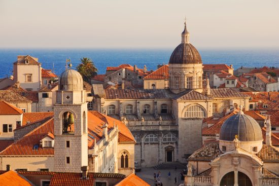 Rooftop view of the Old Town, Dubrovnik