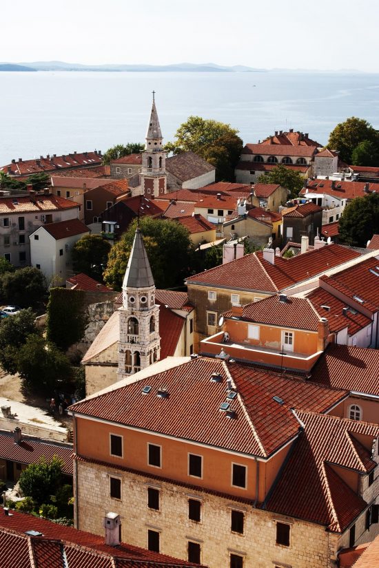 Rooftops of Zadar, Croatia