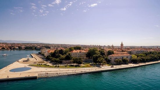 Sea Organ in Zadar, Croatia
