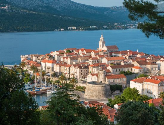 View of Korcula town