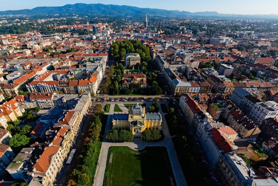 Zagreb panorama (credit: Davor Rostuhar)