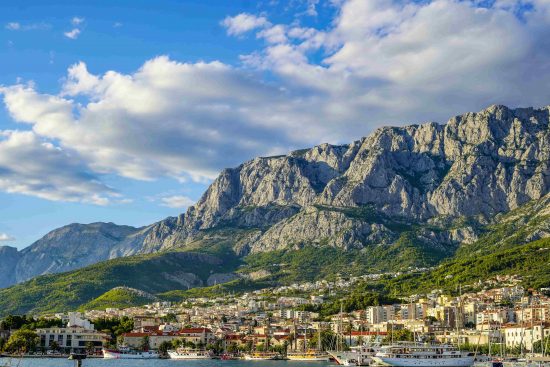 The port town on Makarska in the Croati's Dalmatian coast. Photo credit: Tom Wheatley