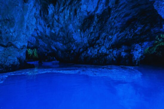 Blue Cave of Bisevo