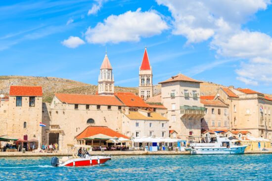 Trogir Old Town in the Dalmatian Coast